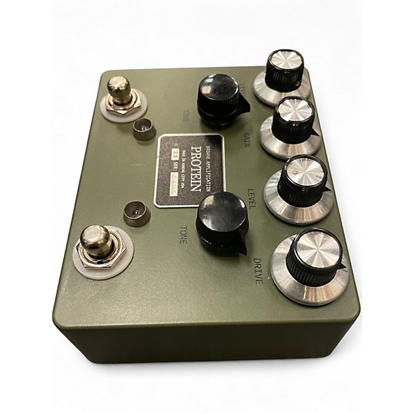 Used Brown Aplifiction Protein Dual Overdrive Effect Pedal