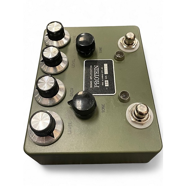 Used Brown Aplifiction Protein Dual Overdrive Effect Pedal