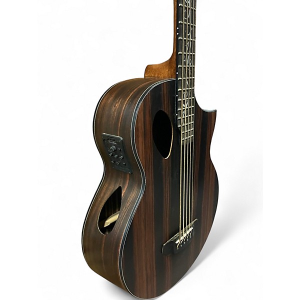 Used Michael Kelly MKD5SJESFS Natural Acoustic Bass Guitar