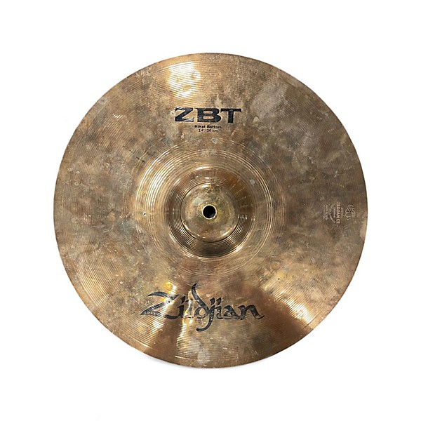 Used Zildjian 14in ZBT Hi Hat Pair Cymbal