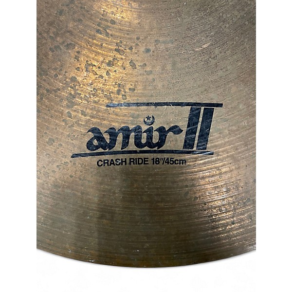 Used Zildjian 18in Amir II Crash Ride Cymbal
