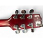 Vintage 1990s Hamer Duotone Shotgun Trans Red Hollow Body Electric Guitar