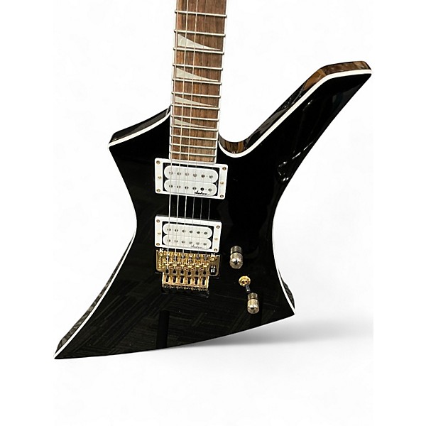 Used Jackson KELLY KEX Black Solid Body Electric Guitar