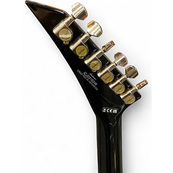 Used Jackson KELLY KEX Black Solid Body Electric Guitar