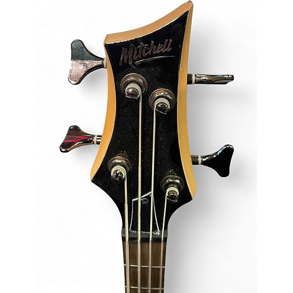 Used Mitchell MB200 Black Electric Bass Guitar