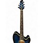 Used Ibanez TCY10E Talman Sapphire Blue Trans Acoustic Electric Guitar
