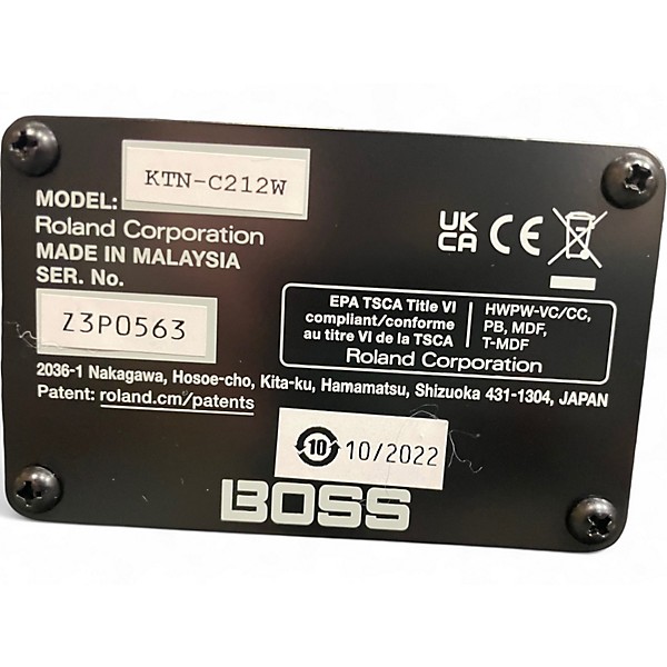 Used BOSS KTN-C212W Guitar Cabinet