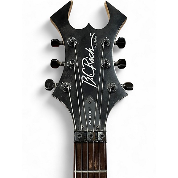 Used B.C. Rich NJ Series Warlock Blue Solid Body Electric Guitar