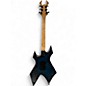 Used B.C. Rich NJ Series Warlock Blue Solid Body Electric Guitar