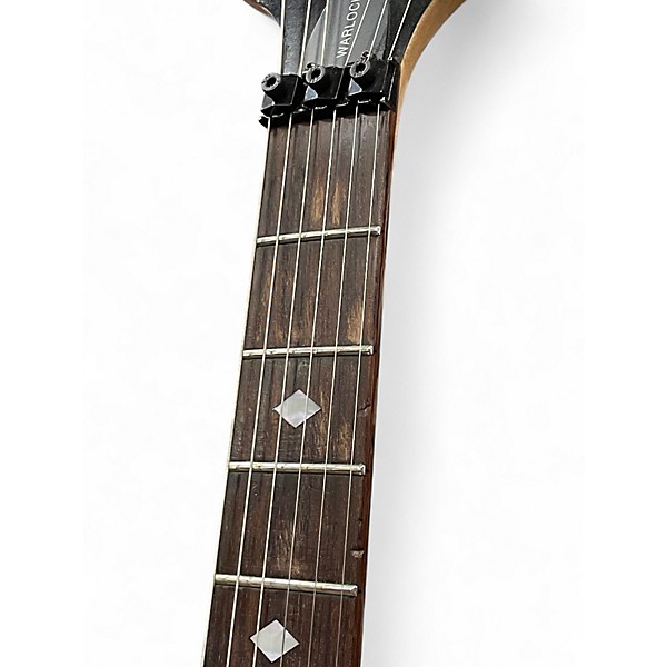 Used B.C. Rich NJ Series Warlock Blue Solid Body Electric Guitar