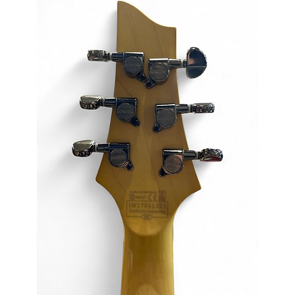 Used Schecter Guitar Research Banshee Sunburst Solid Body Electric Guitar