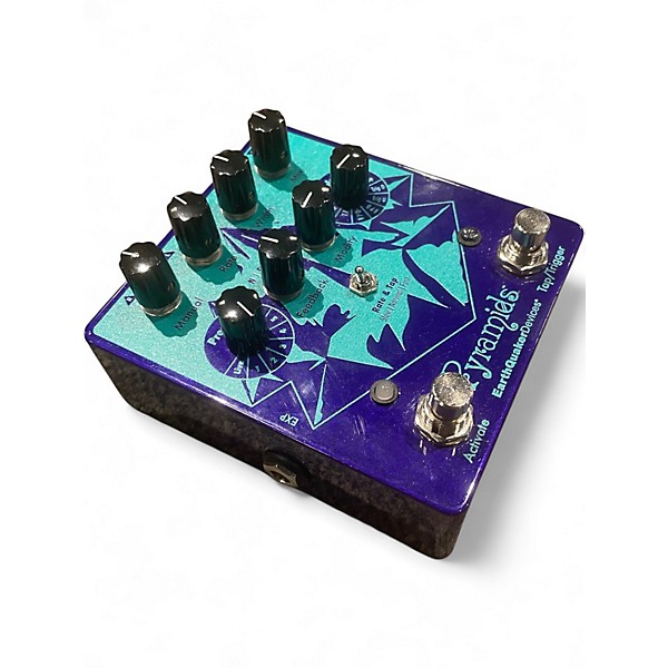 Used EarthQuaker Devices Pyramids Stereo Flanging Device Effect Pedal
