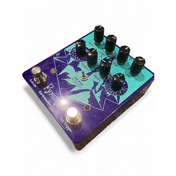 Used EarthQuaker Devices Pyramids Stereo Flanging Device Effect Pedal