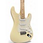 Used 2005 Fender Artist Series Eric Clapton Stratocaster Olympic White Solid Body Electric Guitar