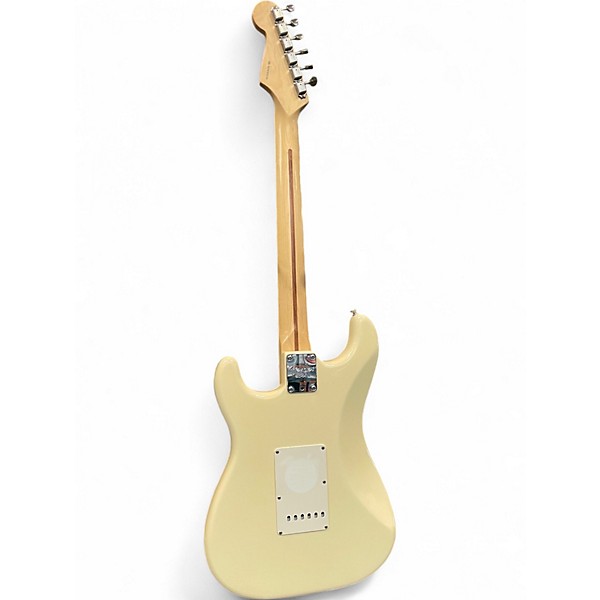 Used 2005 Fender Artist Series Eric Clapton Stratocaster Olympic White Solid Body Electric Guitar