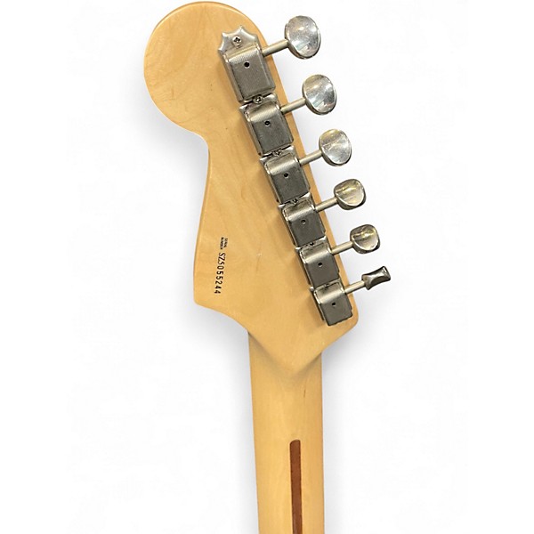 Used 2005 Fender Artist Series Eric Clapton Stratocaster Olympic White Solid Body Electric Guitar