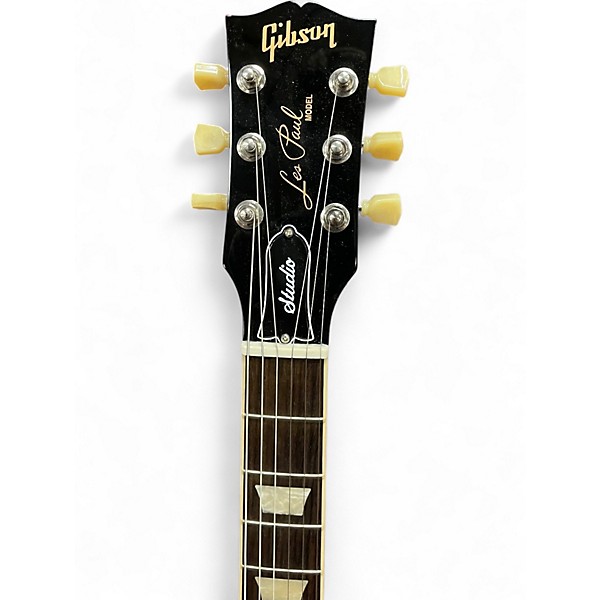 Used 2024 Gibson Les Paul Studio Wine Red Solid Body Electric Guitar