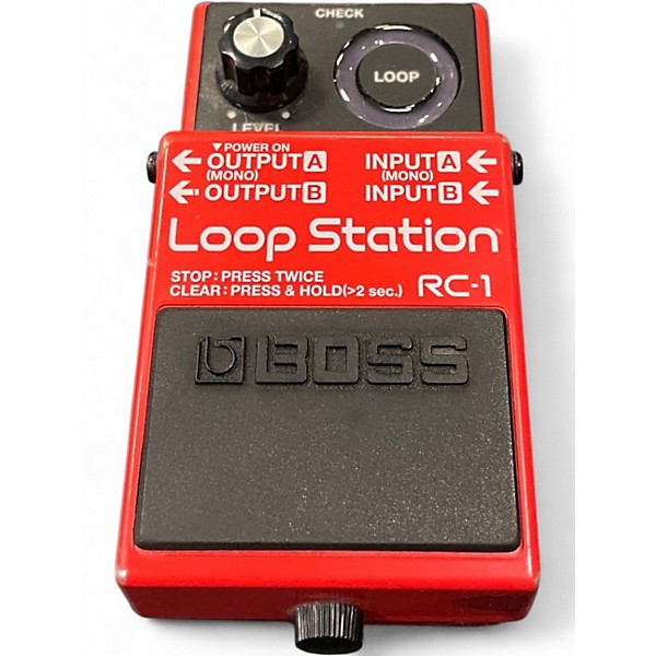Used BOSS RC1 Loop Station Pedal