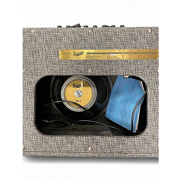 Used Supro 1695T Black Magick 25W 1x12 Tube Guitar Combo Amp