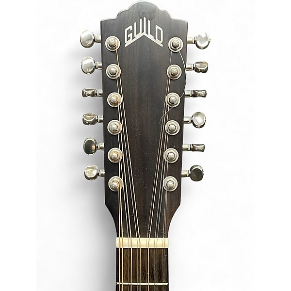 Used Guild F-2512E Natural 12 String Acoustic Electric Guitar