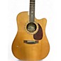 Used Takamine EF360SC Natural Acoustic Electric Guitar