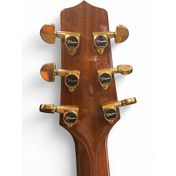 Used Takamine EF360SC Natural Acoustic Electric Guitar