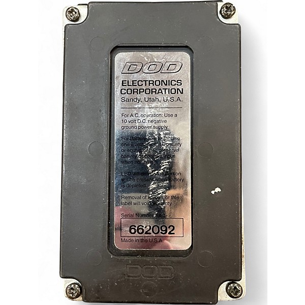 Used DOD FX50-B Overdrive Plus Effect Pedal