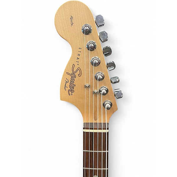 Used Squier Standard Stratocaster Brown Sunburst Solid Body Electric Guitar