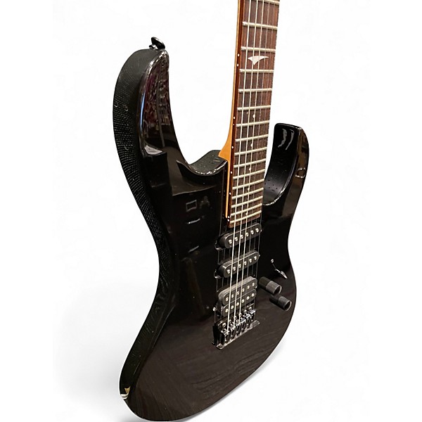 Used Lag Guitars Arkane 66 Black Solid Body Electric Guitar