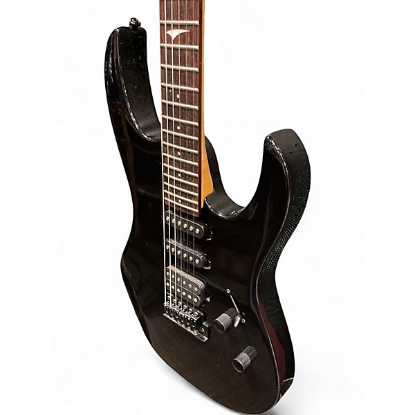 Used Lag Guitars Arkane 66 Black Solid Body Electric Guitar