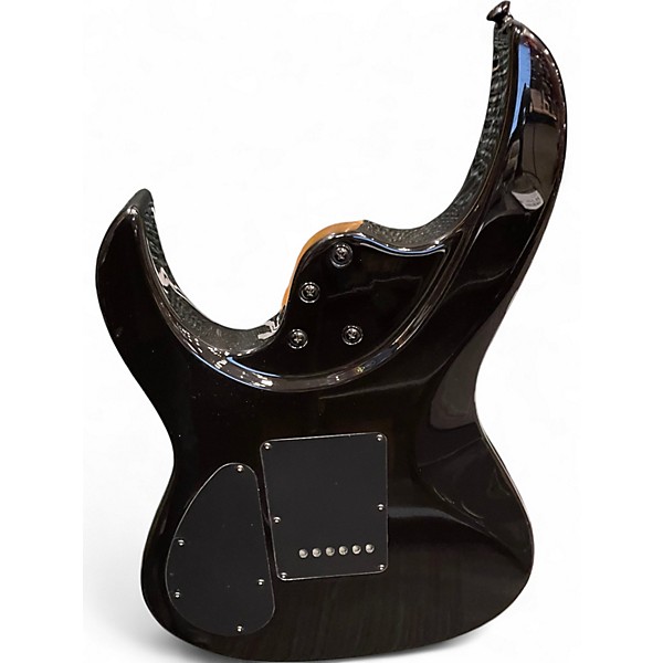 Used Lag Guitars Arkane 66 Black Solid Body Electric Guitar