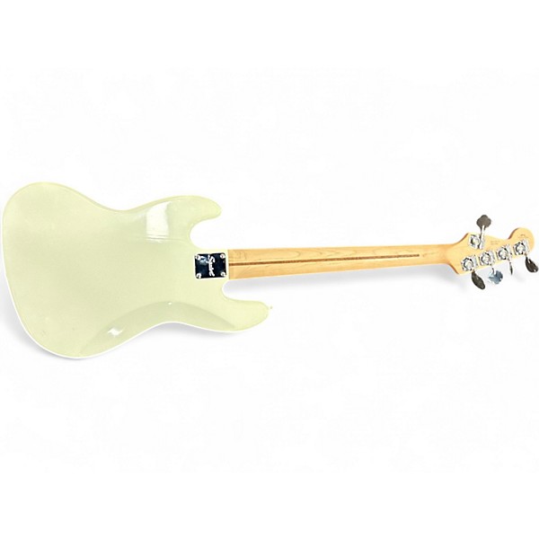 Used Squier  Jazz Bass V 5 String Arctic White Electric Bass Guitar