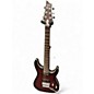 Used Schecter Guitar Research C-1 Platinum FR S Satin Crimson Red Burst Solid Body Electric Guitar thumbnail