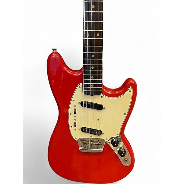 Vintage 1964 Fender Duo Sonic Torino Red Solid Body Electric Guitar