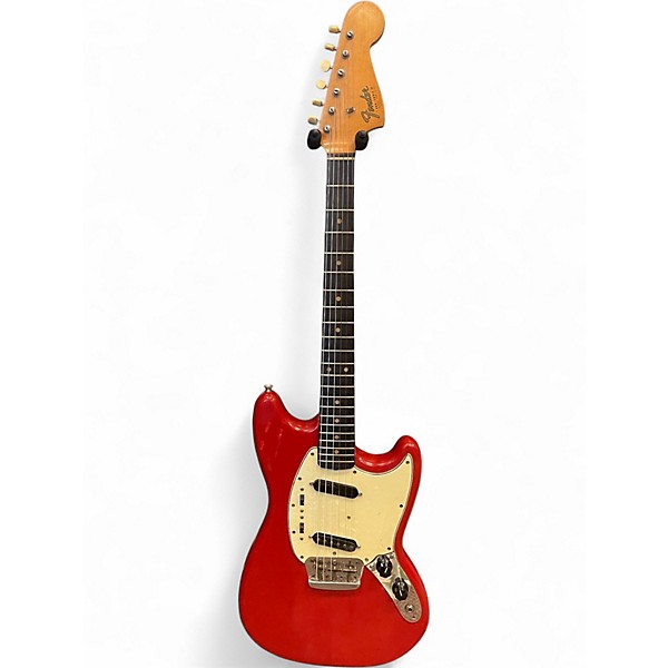 Vintage 1964 Fender Duo Sonic Torino Red Solid Body Electric Guitar