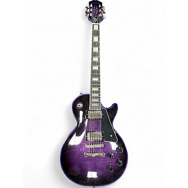 Used Epiphone Les Paul Custom Widow Purple Burst Solid Body Electric Guitar