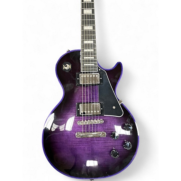 Used Epiphone Les Paul Custom Widow Purple Burst Solid Body Electric Guitar