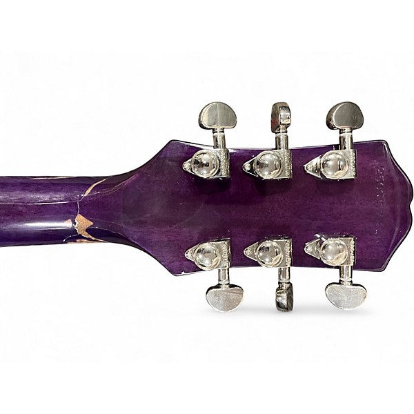 Used Epiphone Les Paul Custom Widow Purple Burst Solid Body Electric Guitar
