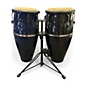 Used Toca 2800FBKS Players Series Fiberglass Congas With Double Conga Conga