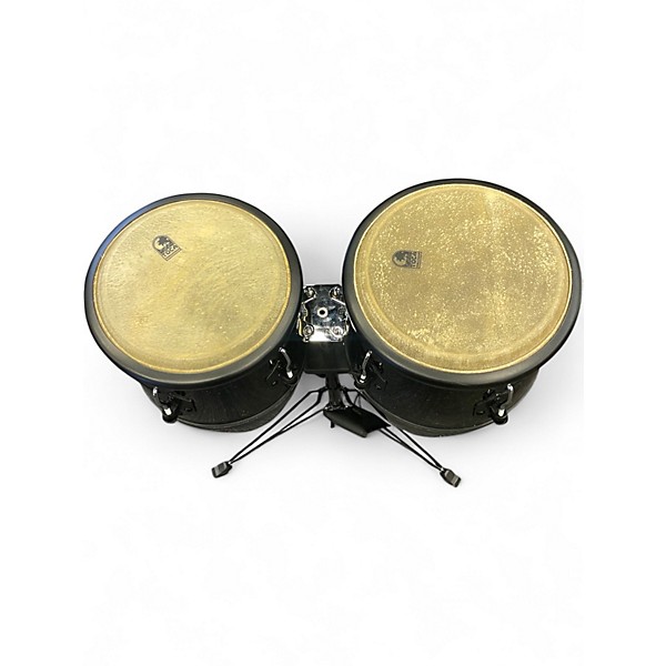 Used Toca 2800FBKS Players Series Fiberglass Congas With Double Conga Conga