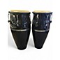 Used Toca 2800FBKS Players Series Fiberglass Congas With Double Conga Conga