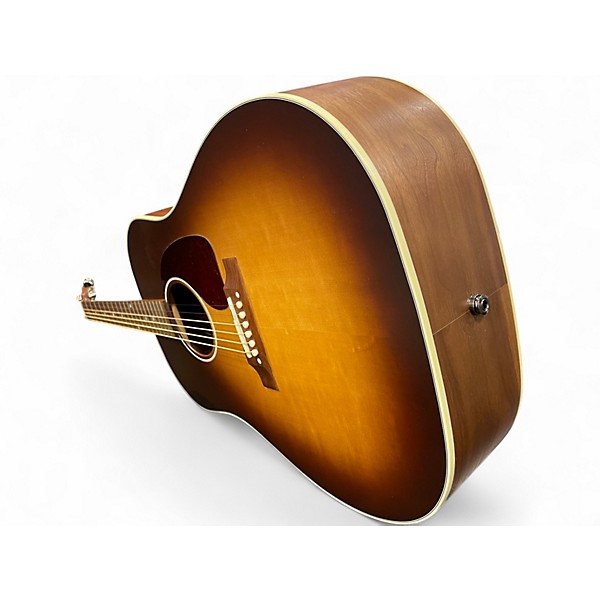 Used Gibson J45 Studio walnut burst Acoustic Electric Guitar