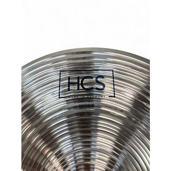Used MEINL 10in HCS Splash Cymbal