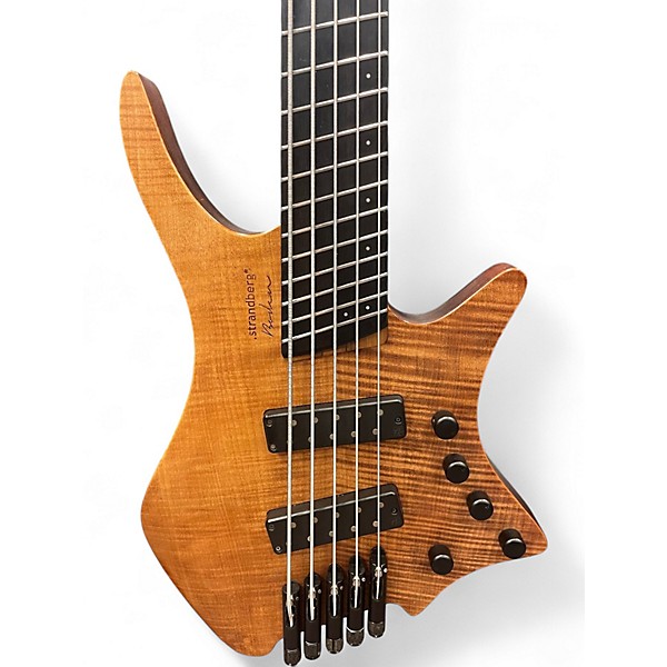 Used strandberg BODEN BASS PROG 5 TRANS BROWN SATIN Electric Bass Guitar