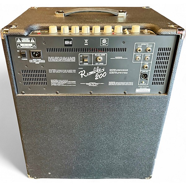 Used Fender Rumble V3 200W Bass Amp Head