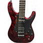 Used Schecter Guitar Research Sun Valley Super Shredder SVSS Red Reign Solid Body Electric Guitar
