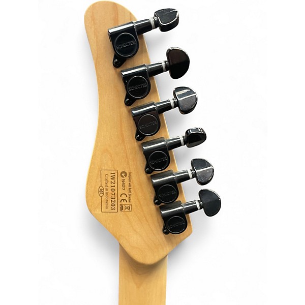 Used Schecter Guitar Research Sun Valley Super Shredder SVSS Red Reign Solid Body Electric Guitar