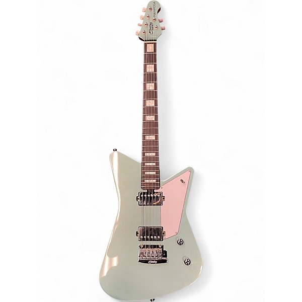 Used Sterling by Music Man Mariposa AQUA MARINE Solid Body Electric Guitar