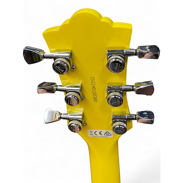 Used Guild Polara yelllow Solid Body Electric Guitar