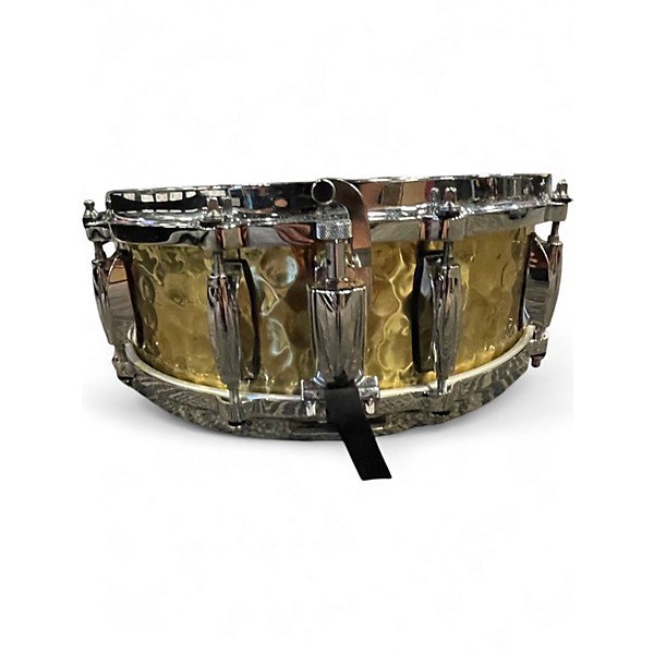 Used Gretsch Drums 14in Silver Series Hammered Brass BRASS Drum